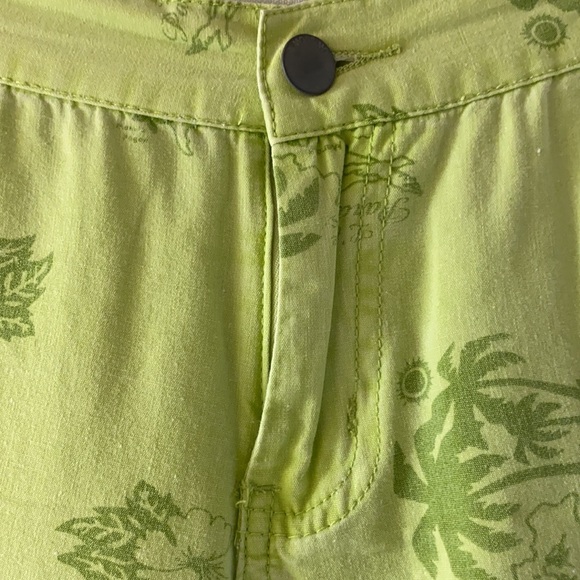 Cute Cotton Tropical Capris - size 13 - Picture 4 of 8